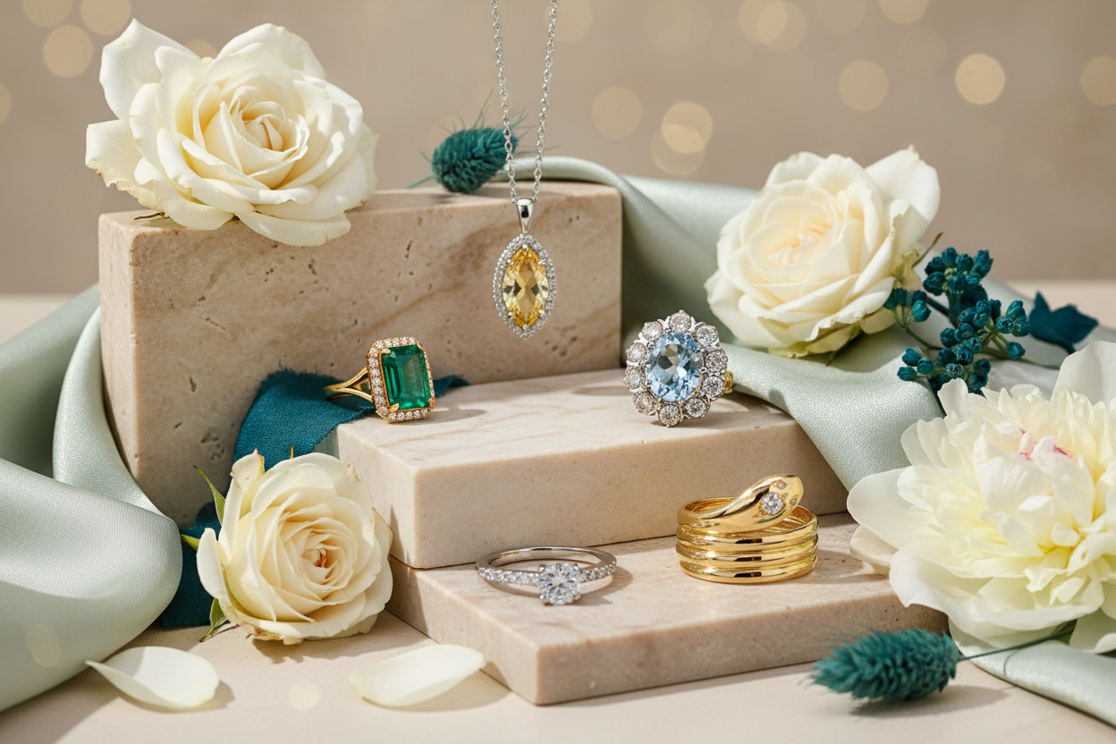 16:9 jewelry lifestyle banner
