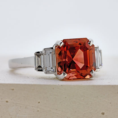 tourmaline ring tourmaline and diamond ring art deco inspired ring gold tourmaline ring tourmaline and diamond ring 