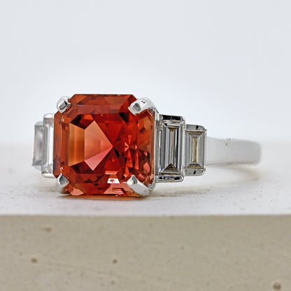 tourmaline ring tourmaline and diamond ring art deco inspired ring gold tourmaline ring tourmaline and diamond ring 