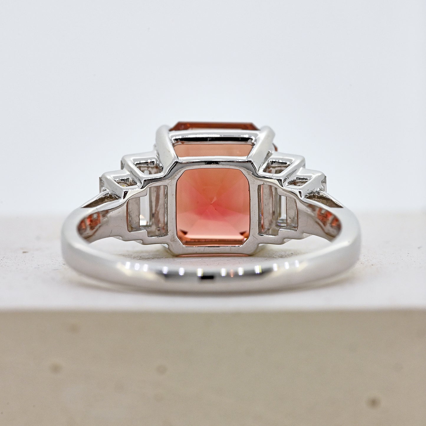 tourmaline ring tourmaline and diamond ring art deco inspired ring gold tourmaline ring tourmaline and diamond ring 